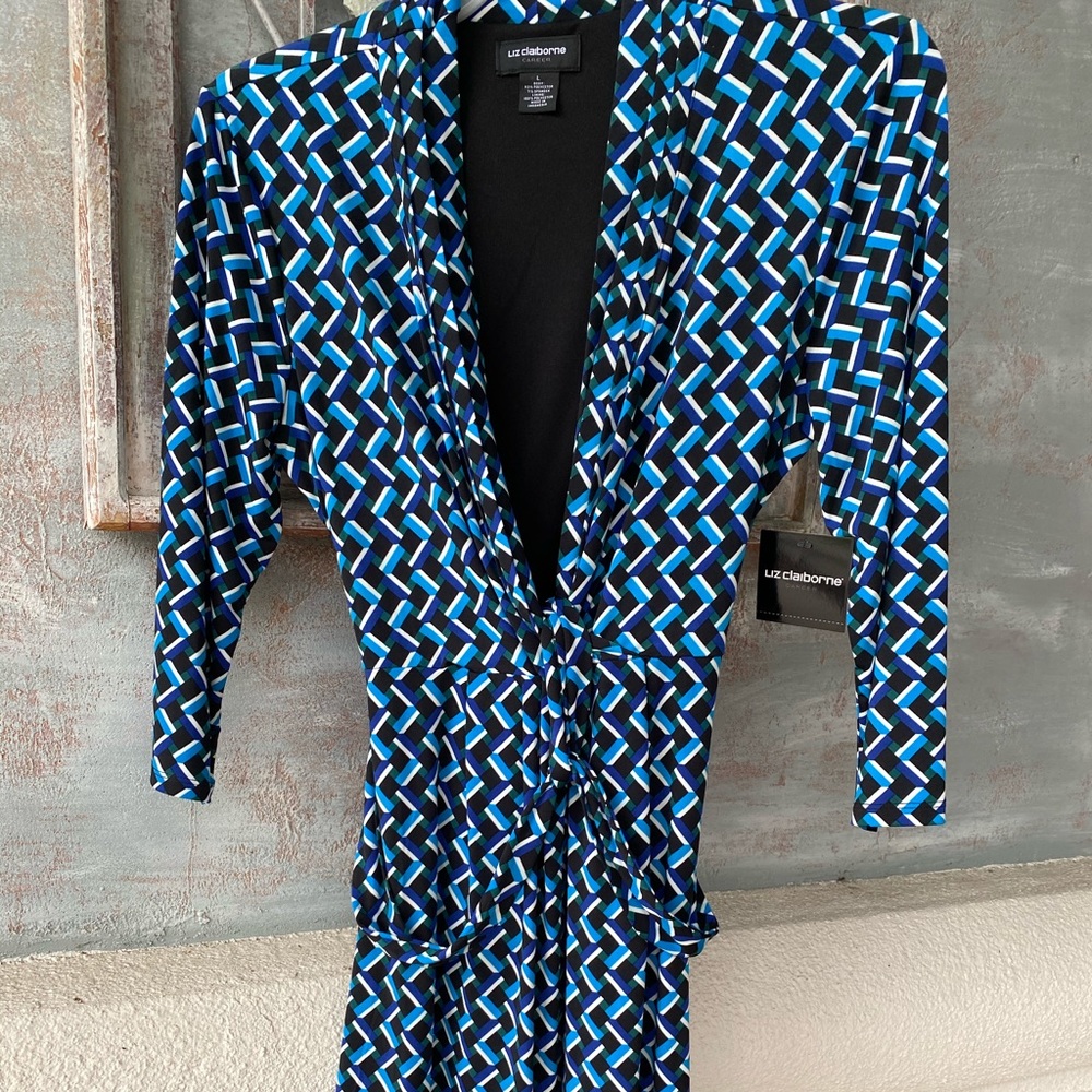 Never worn long sleeve wrap dress